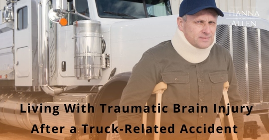 man injured beside a truck